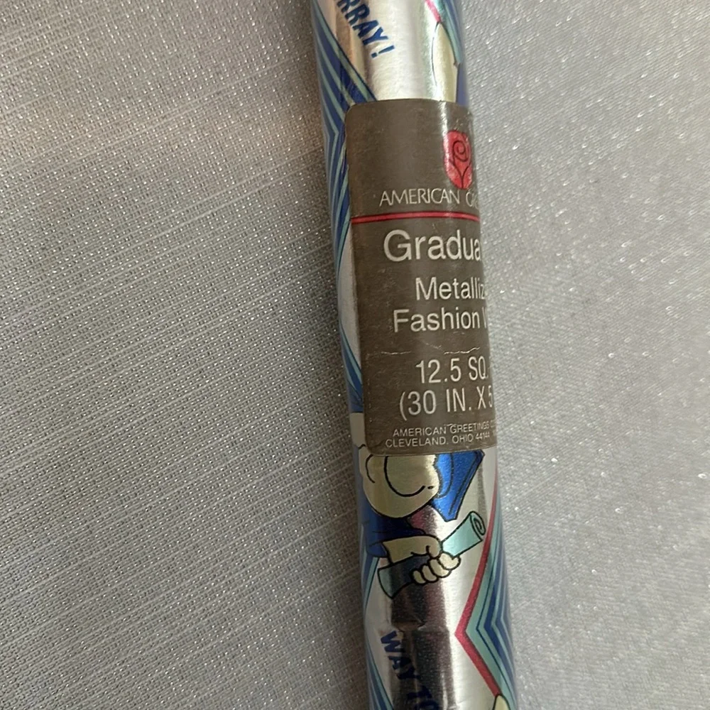 Vintage Ziggy Tom Wilson graduation wrapping paper NEW 👨‍🎓🧑🏻‍🎓